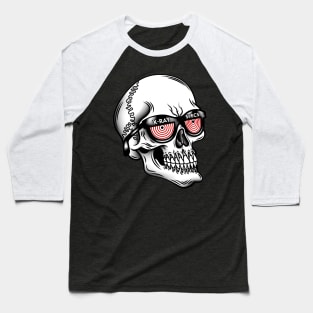 X-Ray Specs Skull Baseball T-Shirt